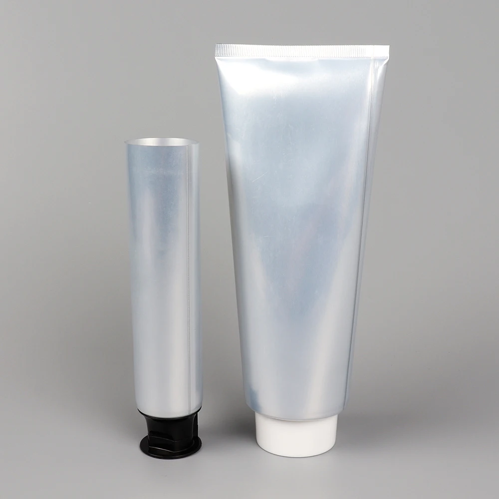 Aluminum Barrier Laminate Tube Toothpaste Packaging With Flip Top and Seal