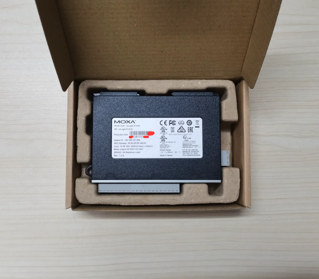 Remote Ethernet Switch, ioLogik E1200 Series, MOXA, ioLogik E1214