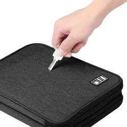 BUBM Every Day Carry Cord Electronic Tech Accessories Travel Organizer Cable Organiser Bag