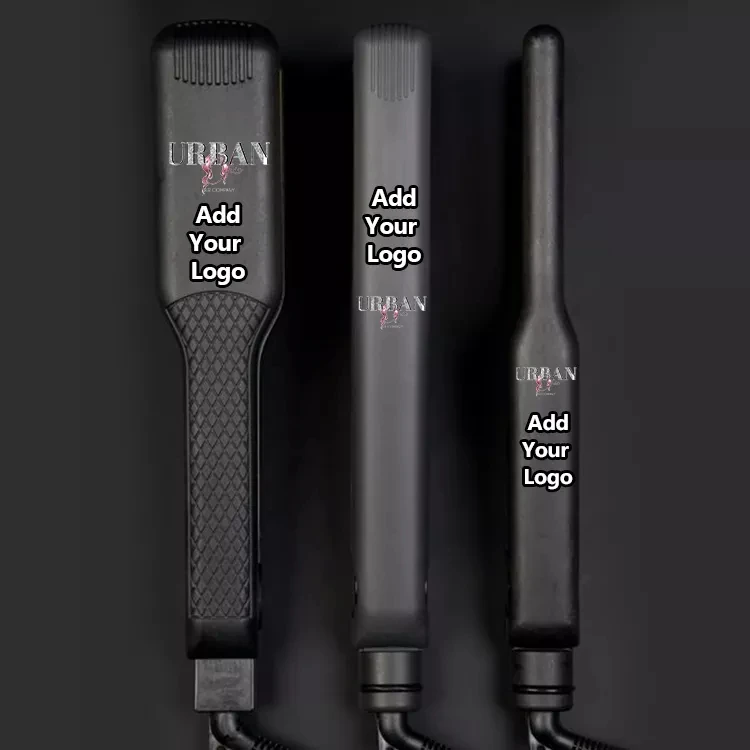 OEM Customized Hair Straightener Plate Steam Flat Iron Curler professional flat iron steam hair straightener ceramic