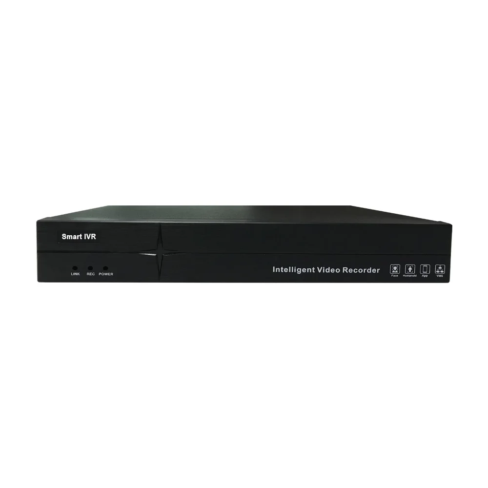 16 Channel Ingenic ENZ NVR with Two Way Audio Talk and Broadcast Function