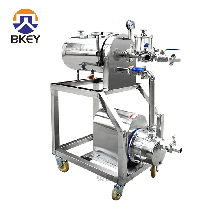 Sanitary Beer Wine Alcohol Filtration System Filter Cartridge Filter Housing Manufacture Filter