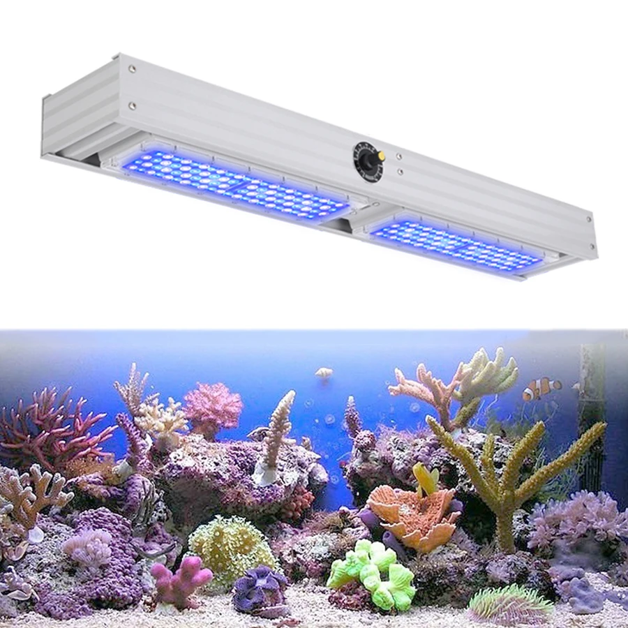 120w Dimmable Aquarium Light Ip67 Waterproof Lighting Croal Reef Led Light for Fish Tank
