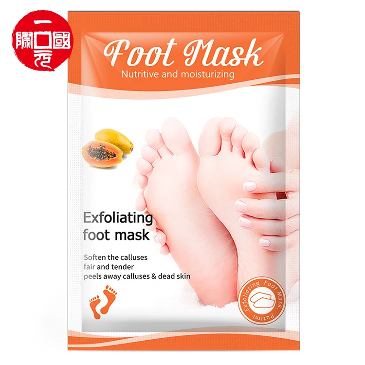 One dollar Private Label New produce hot product remove hard horny foot skin peel mask