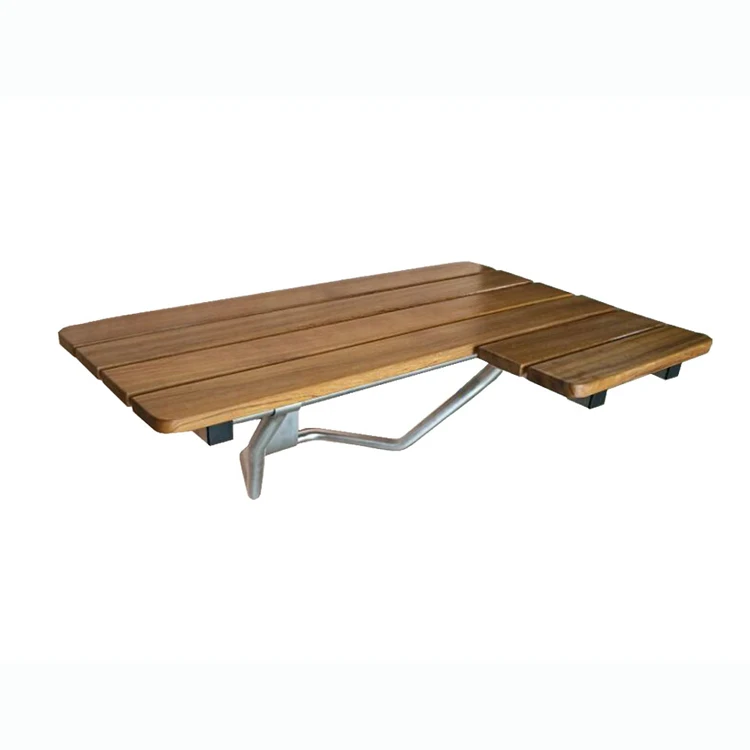 
folding shower seat with wall bracket phenolic material 