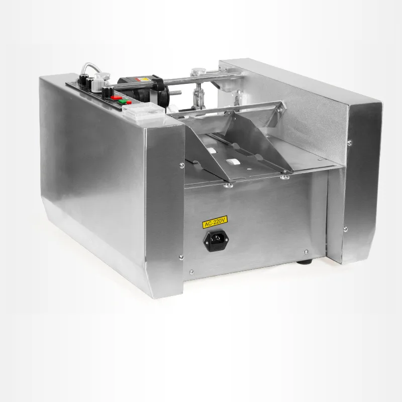 Expiry Date Printing Machine ST-300 Paper Box Embossing Impress Solid Ink Coding Hot Stamp Date Coder