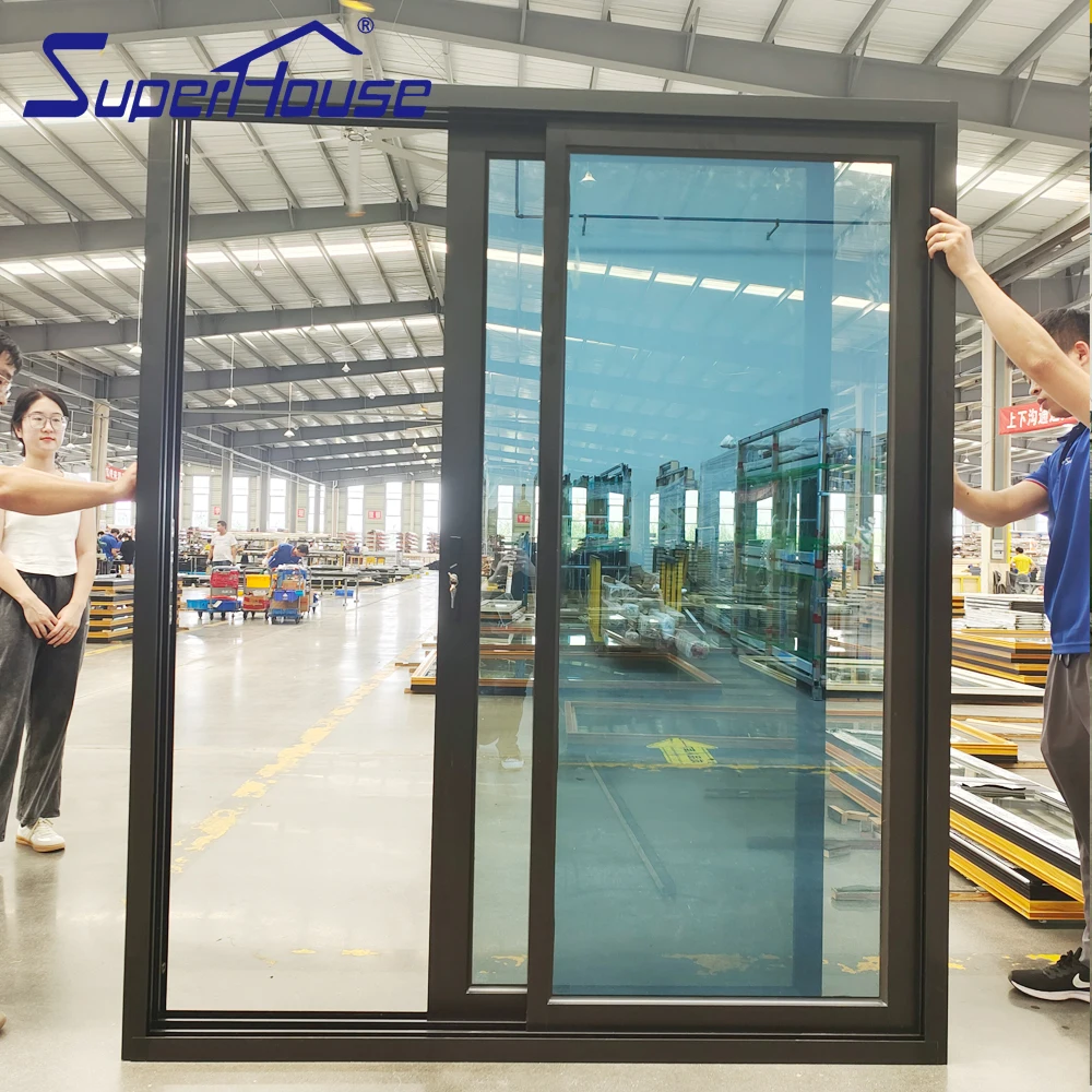 China top manufacture directly sell cheap price exterior sliding door patio door 6 panel stacker door with German hardware