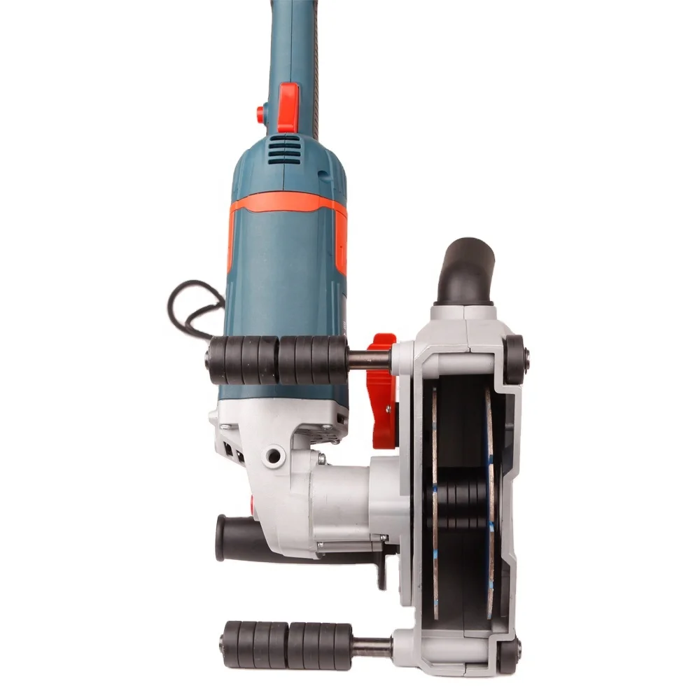 Dastool 1900W Wall Grooving Slotting Cutting Machine  Wall Chaser  Concrete Saw