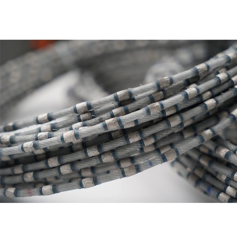 Premium Quality Granite Slab Cutting Diamond Multi Wire Saw Rope,Diamond Wire Saw Rope for Marble And Granite Processing