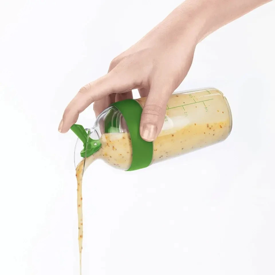 Hot selling kitchen Seasoning container salad dressing mixer Salad Dressing Bottle Salad Dressing Shaker