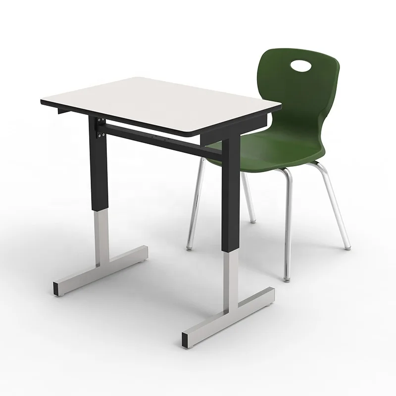 wooden student desk adjustable height student study desk school
