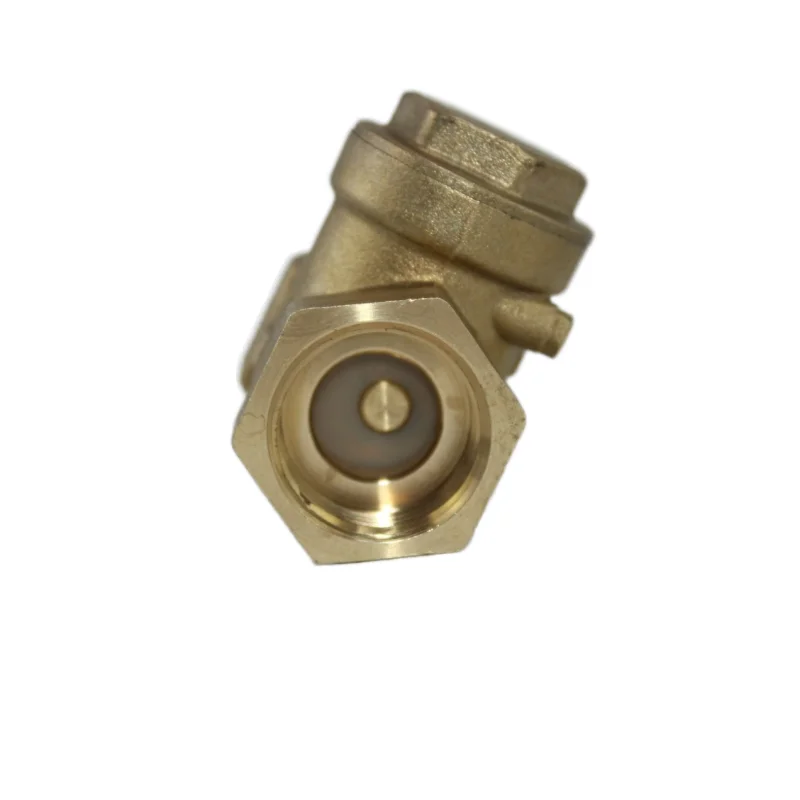 Heavy Duty Brass Check Valve with Copper Hoist Pneumatic Ball Structure for Water Application in General Use