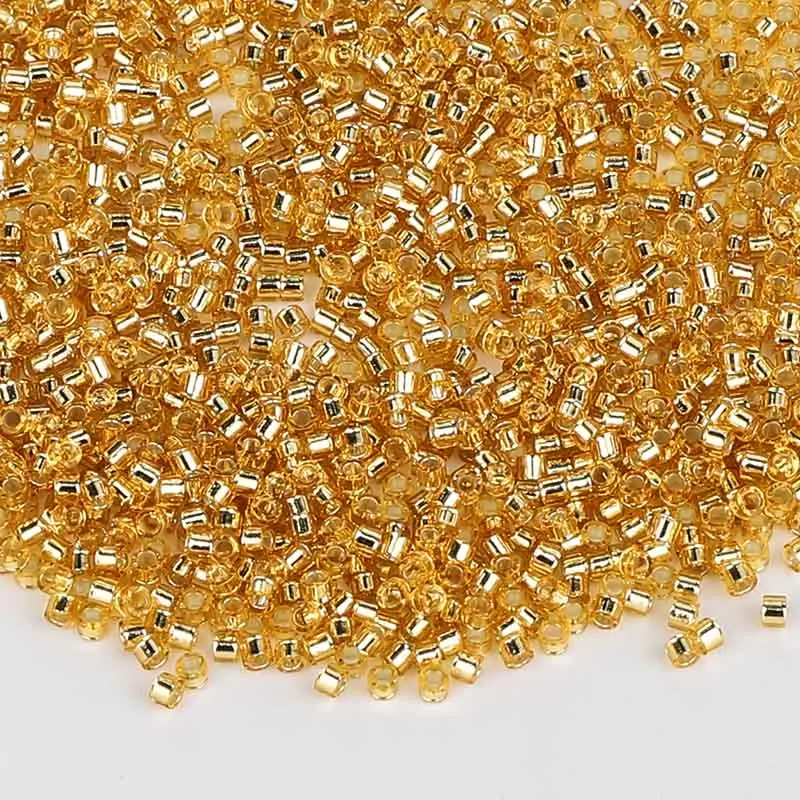 Japanese Miyuki Delica In Bulk 11/0 DB-42 Crystal Seed Beads For Jewelry Making
