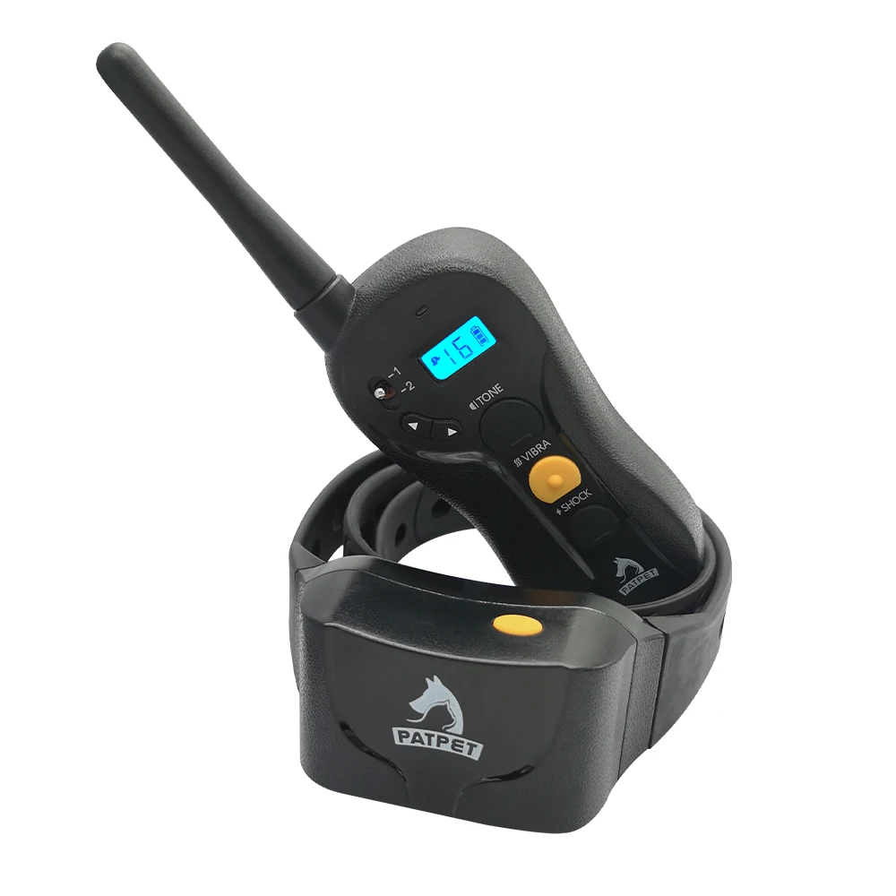 Top Selling  Products Dog Anti-bark Led Dog Collar Collar Device Rechargeable For Dogs Remote Training Collar