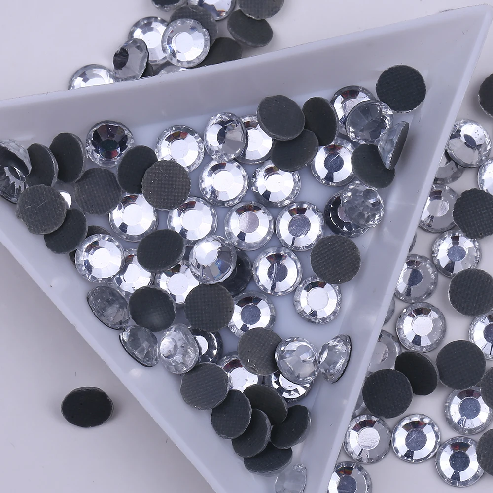 XULIN A+ Normal Faceted With Hot Fix Austria Back Glass Hot Fix korean rhinestones For Garment Accessories DIY