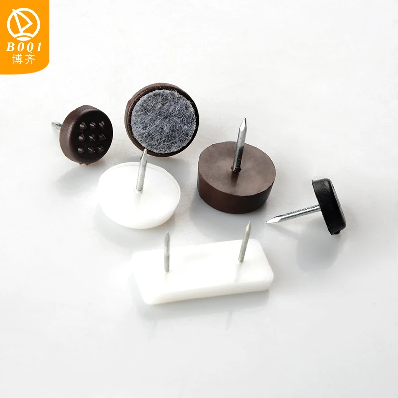 Furniture Foot Nails Thickened Nylon Moisture-proof Anti-skid Raised Cabinet Tables Chairs Sofas Floor Mats Floor Nails