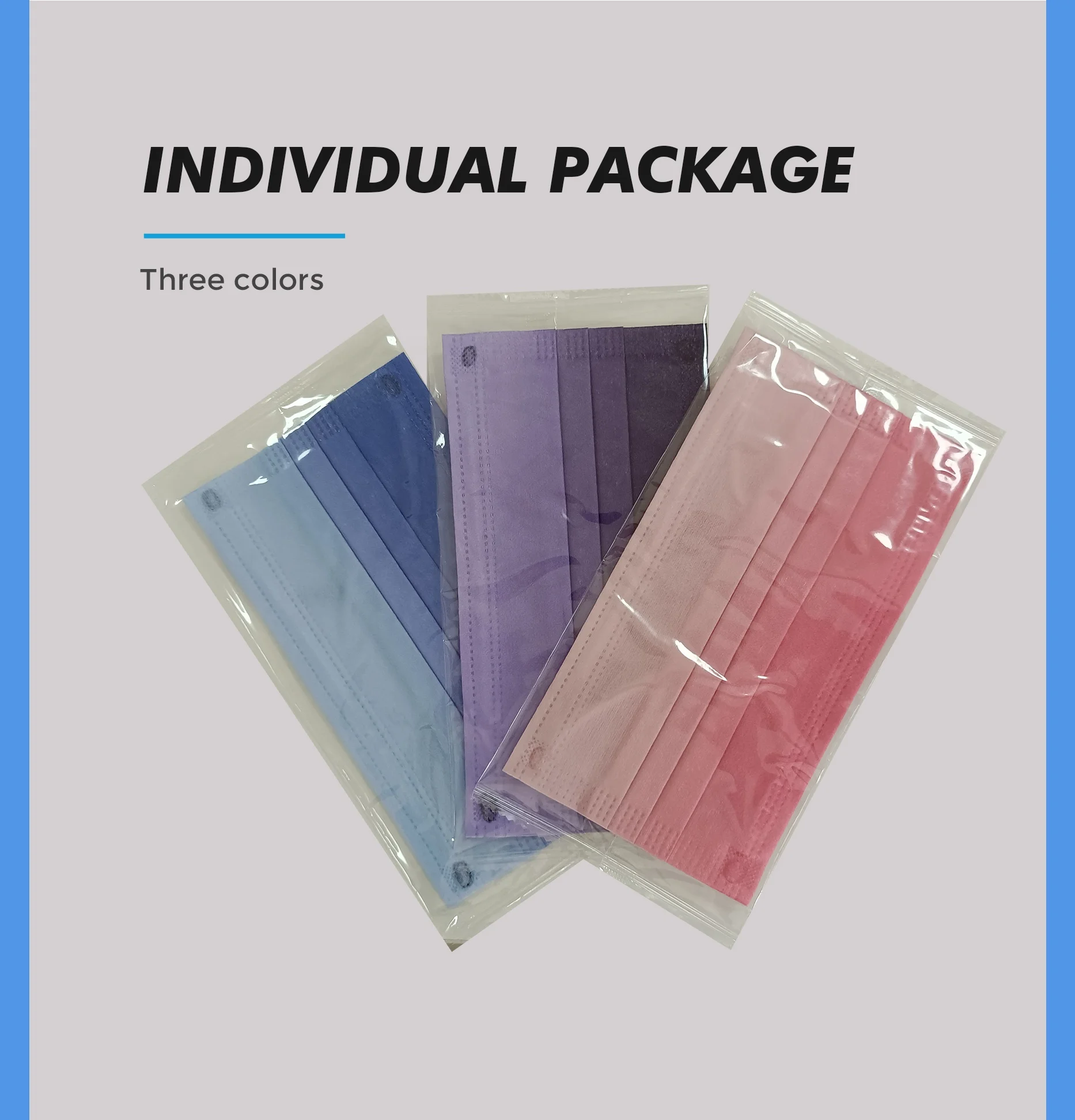 disposable colorful protective 3 layers supplier facemasks facial mask dispos Morandi masque holder 3-ply face maskss