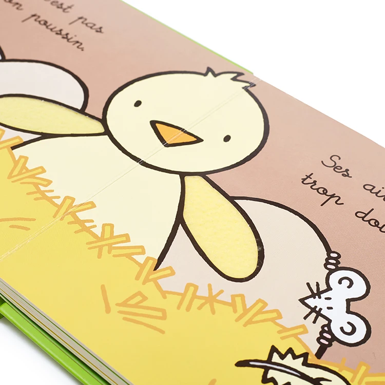 Wholesale Custom Printing On Demand Printing Children English Story Board Book