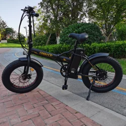 Smart design off road fat tire 20 inch 36v 12.5ah 500w 750w FIIDO D4S electric mountain BMX e bike folding bicycle for wholesale