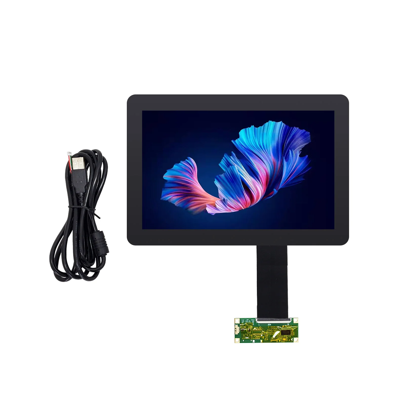 Large Multi-Touch Capacitive Touch Screen Monitor Panels 10.1 15 15.6 17 17.3 18.5 19 21.5 24 27 32 43 Inch Glass Overlay Kit
