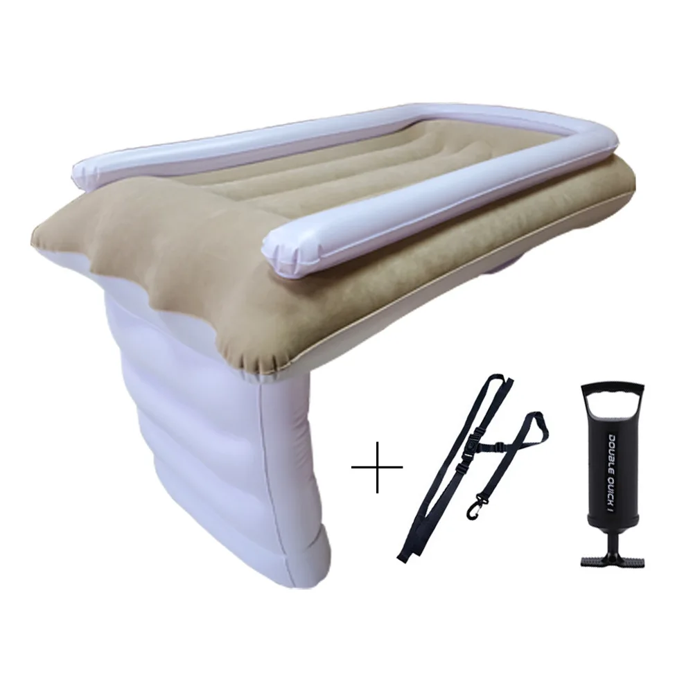 Hot selling outdoor travel thickens air mattress rear foldable car pad for kids