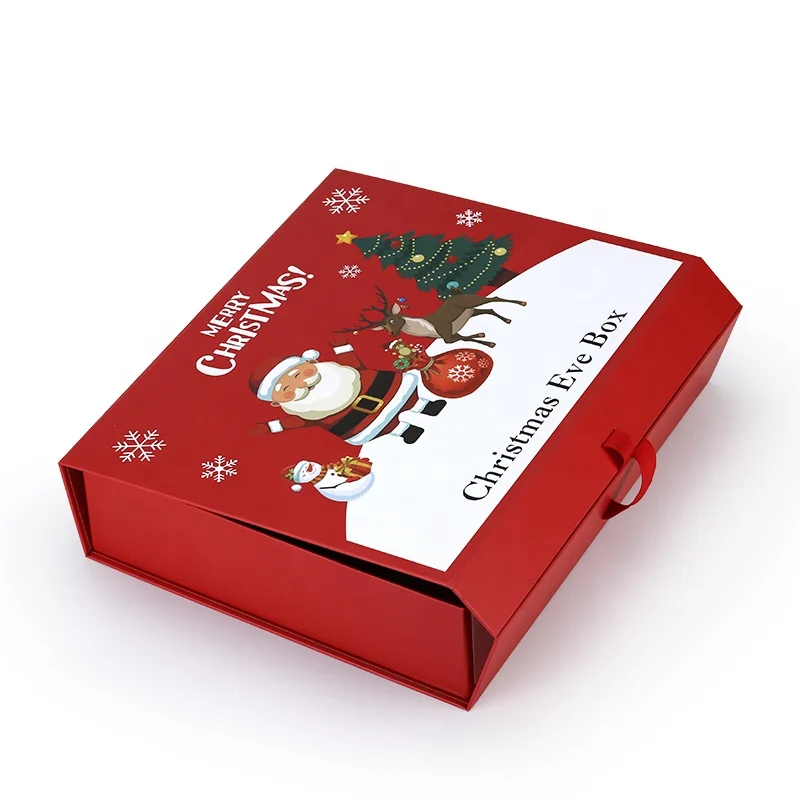 Christmas Candy Gift Paper Christmas Eve Box for Packaging