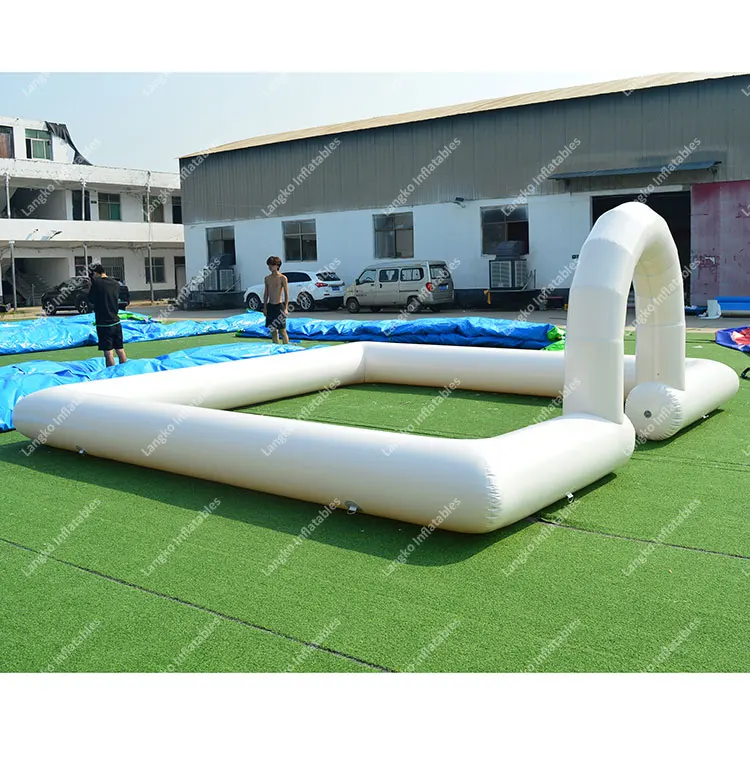 Indoor outdoor fun amusement park rides airtight inflatable bumper car race track arena