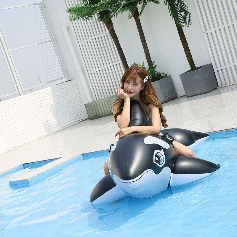 Yiwu Mart Giant inflatable animal safty water floating toy for child whale toys