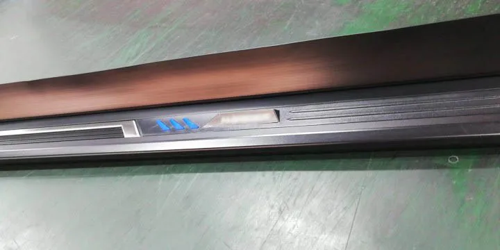 High Quality Nerf Bar Pedal Side Step Running Boards Fit For VW Volkswagen Tiguan L 2017+