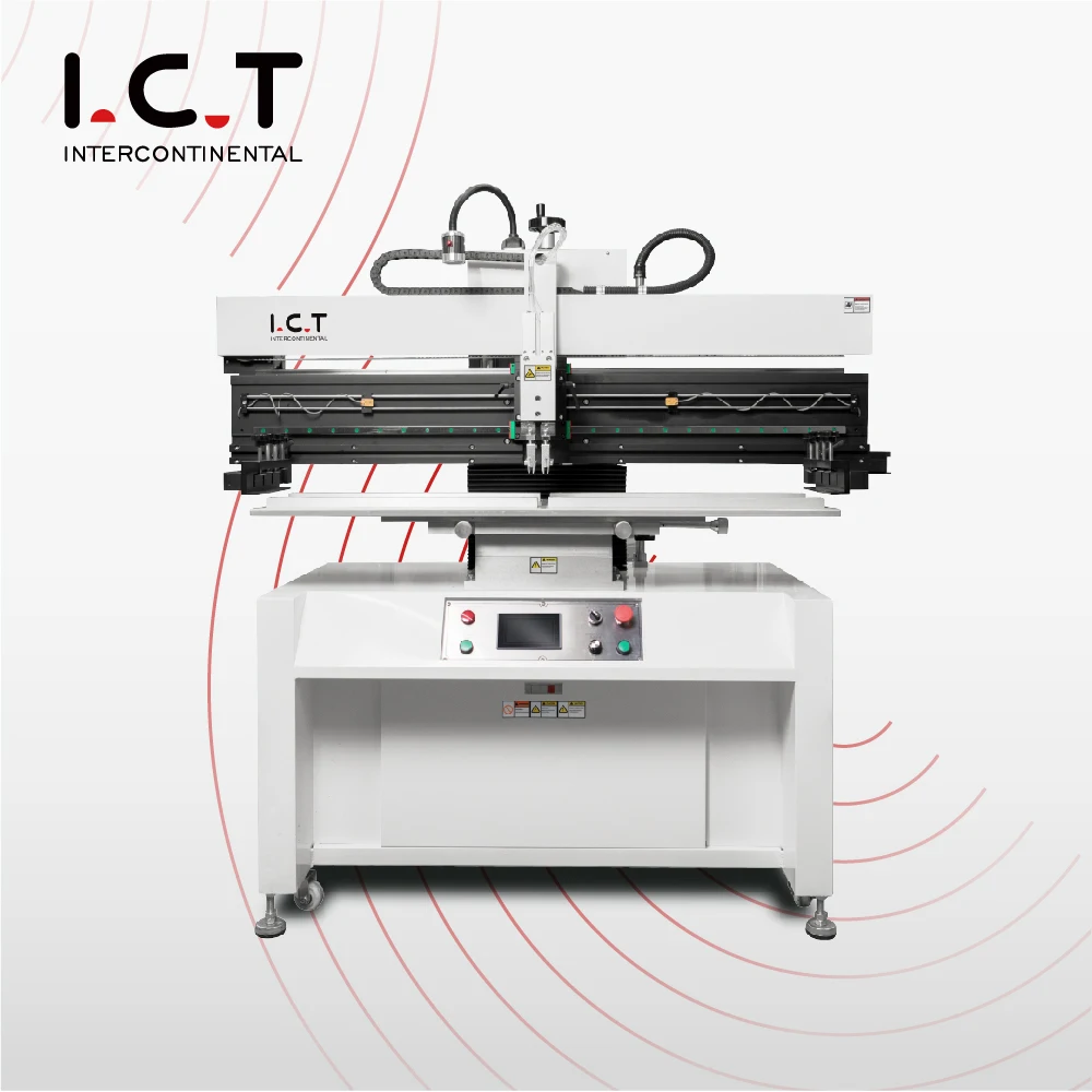 Low Cost SMT Semiauto Printer Semi-automatic Solder Printer PCB SMT Manual Stencil Printer