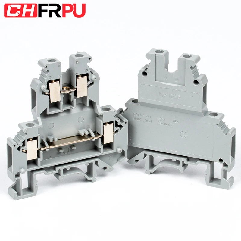 DIN Rail Two Layer Terminal Blocks JUKK5