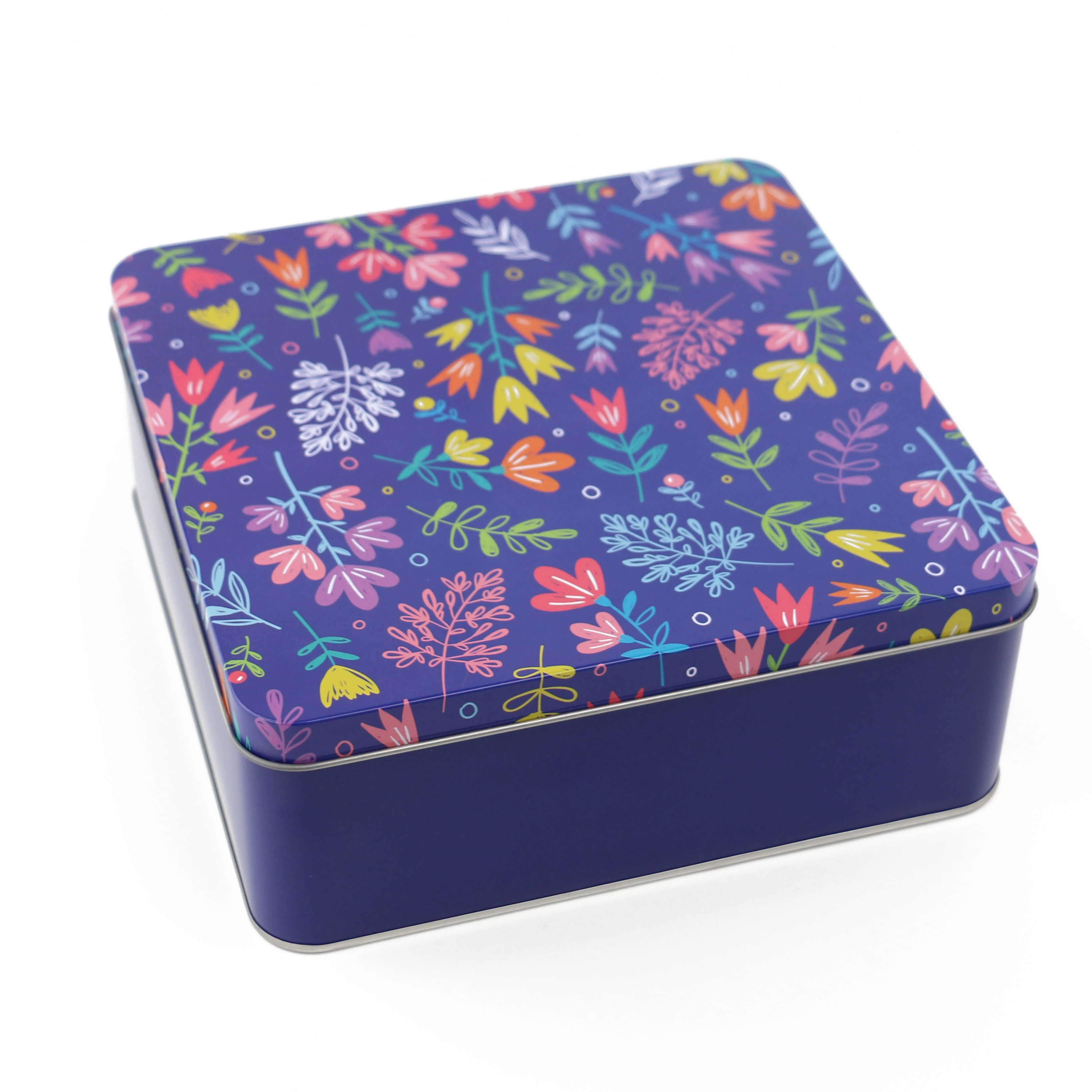 Customized food tin can candy box chocolate metal tin box