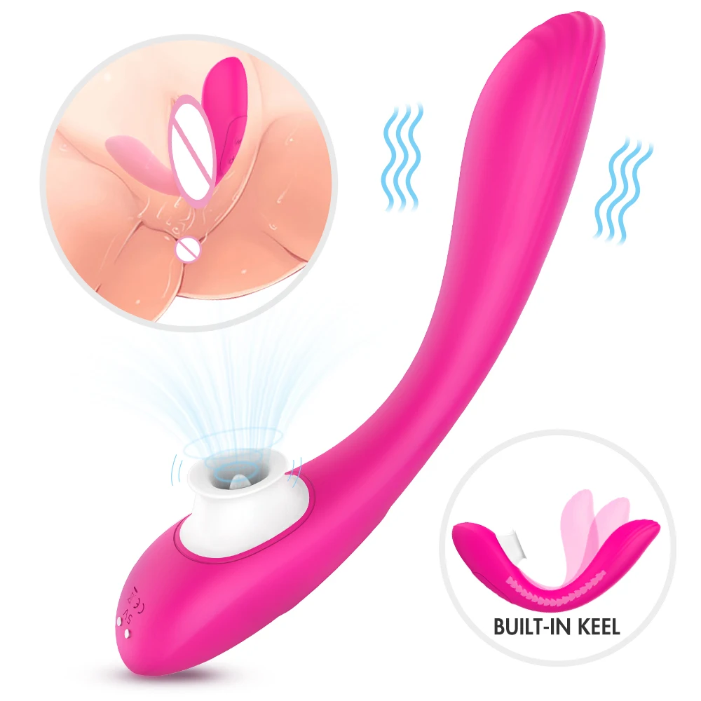 S-hande Wireless Personal Tongue Sucking Vibrator Clit Remote Control g Spot Women Sucking Sex Toy Nipple Clit Sucker