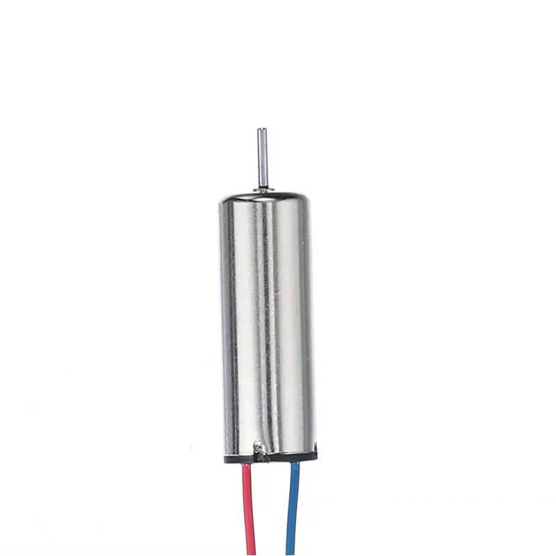 
High speed 55000 rpm micro DC motor 3.7V with wires Airplane Model electric motor 