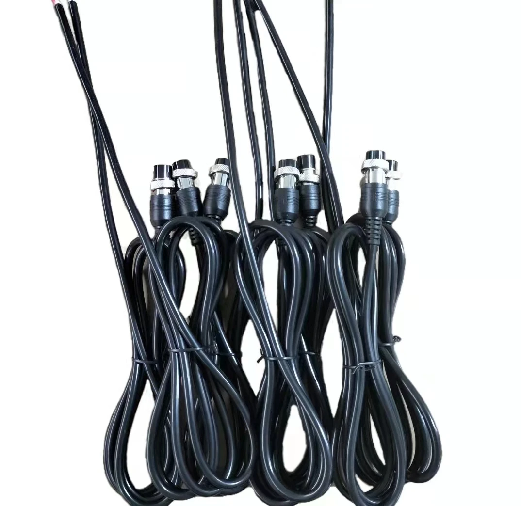 Processing welding injection molding aviation plug socket pure copper strip wire connecting wire