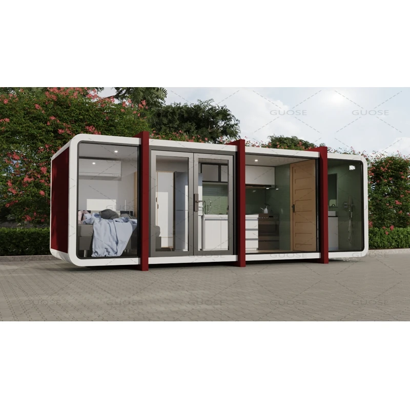Best Quality Waterproof Soundproof  Houses Prefab Tiny House Living Mini Office Pod for working and living