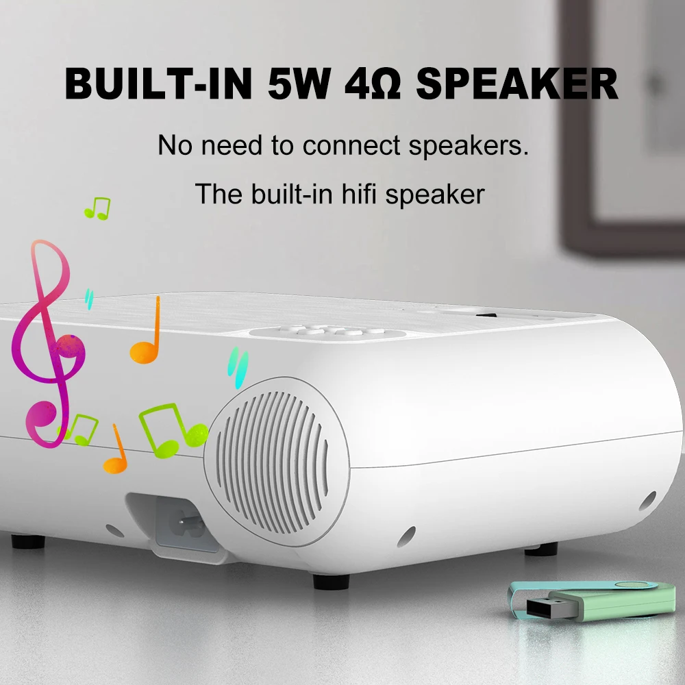  Latest Design Screen Led Portable Proyector Best Mini 4k 3d UWireless Android Wifi Multi Video