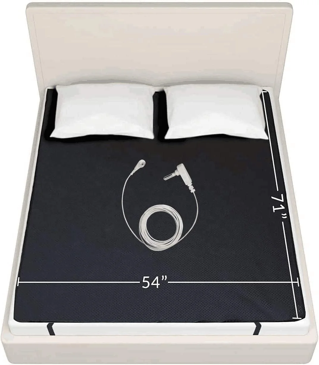 ESD earthing conductive PU bed mat with continuity Tester