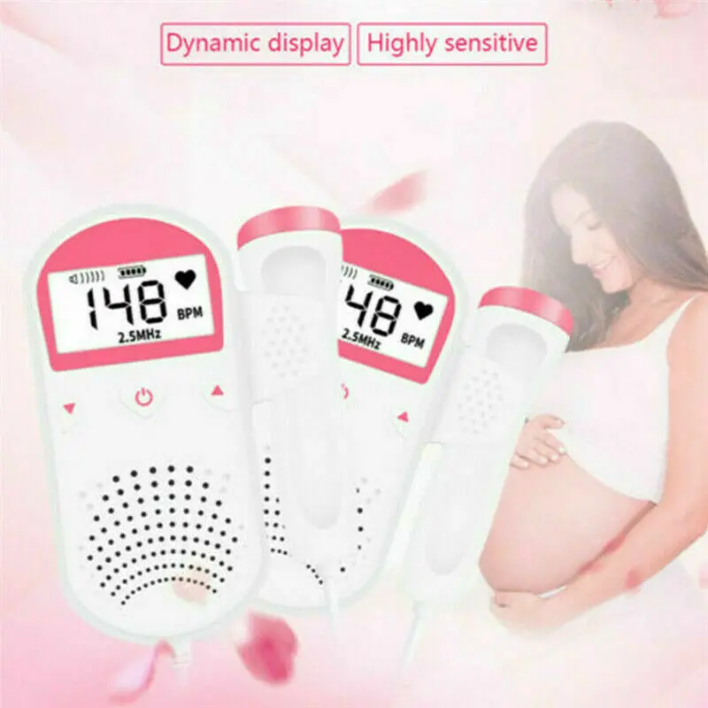 
China Manufacturer Wholesale Pocket fetal monitor Portable baby heart machine 