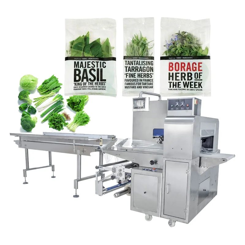 Automatic fruit and vegetable packing machine