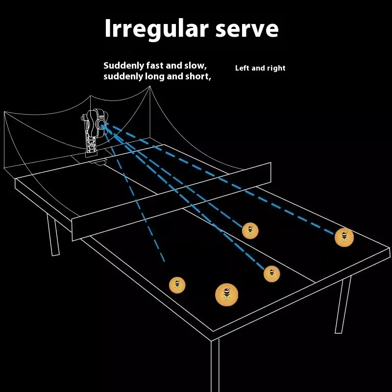 Up Your Game with Z5 Automatic Table Tennis Trainer Perfect for Solo Training and Practice