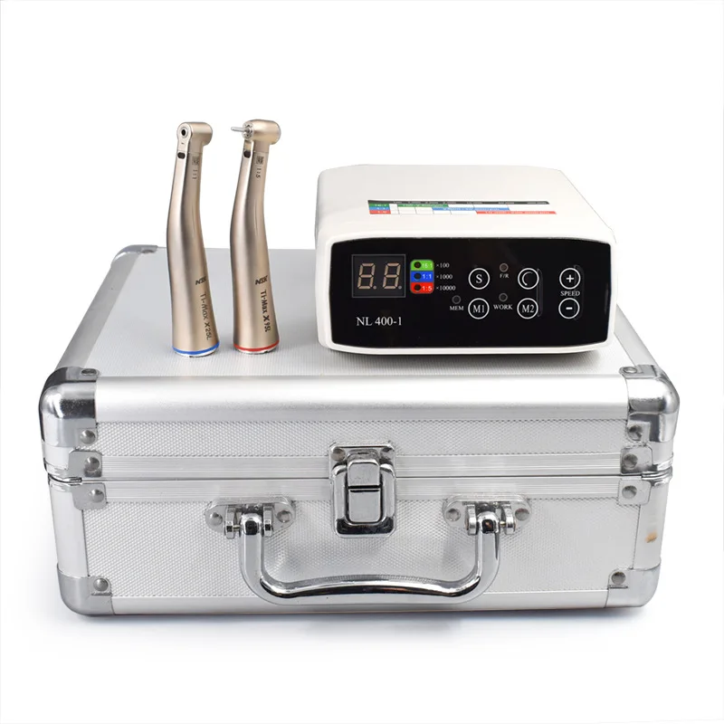 LED Dental Electric Motor with Contra angle Dental Brushless Micromotor Electric For Dental