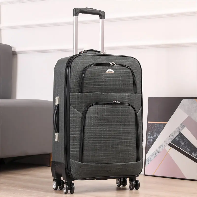 Explore Our Premium Pu Suitcase Collection Travel Case Personal Items Cabin Soft Nylon Luggage