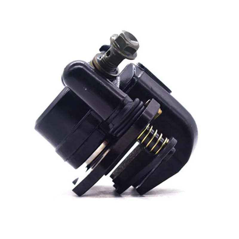ATV Rear Brake Caliper With Brake Pads Match Left Front Hand Brake Lever Fit For Chinese Quad 50 70 90 110 125 150CC