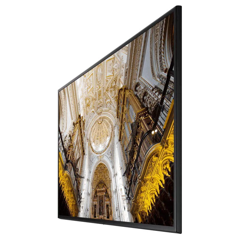 lcd advertising display 5000nit video screen 55 inch indoor smart tv 4K UHD player android digital advertising board