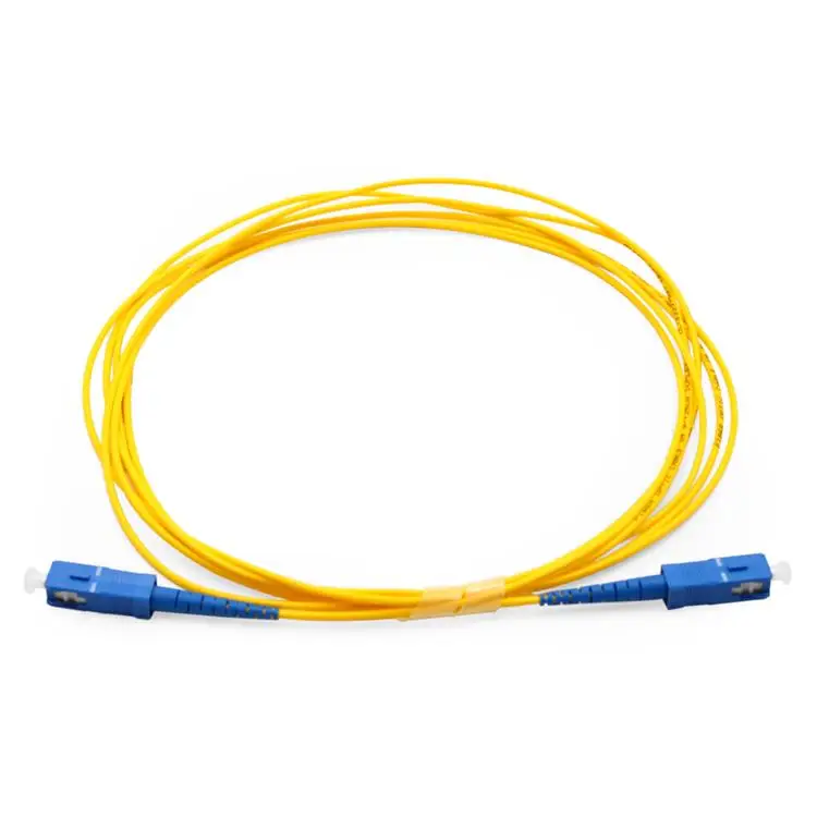Single Multi Mode 2.0mm 1m 2m 3m 5m 10m SC/UPC SC Fiber Optic Patch Cord
