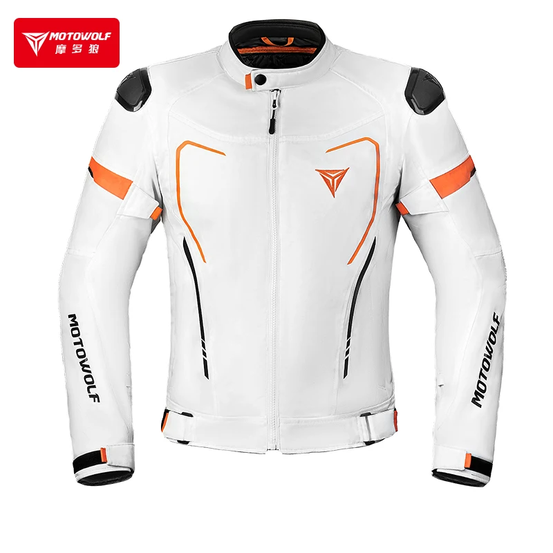 Motorcycle jacket JM4 windproof motocross racing jacket built-in protective armor pads