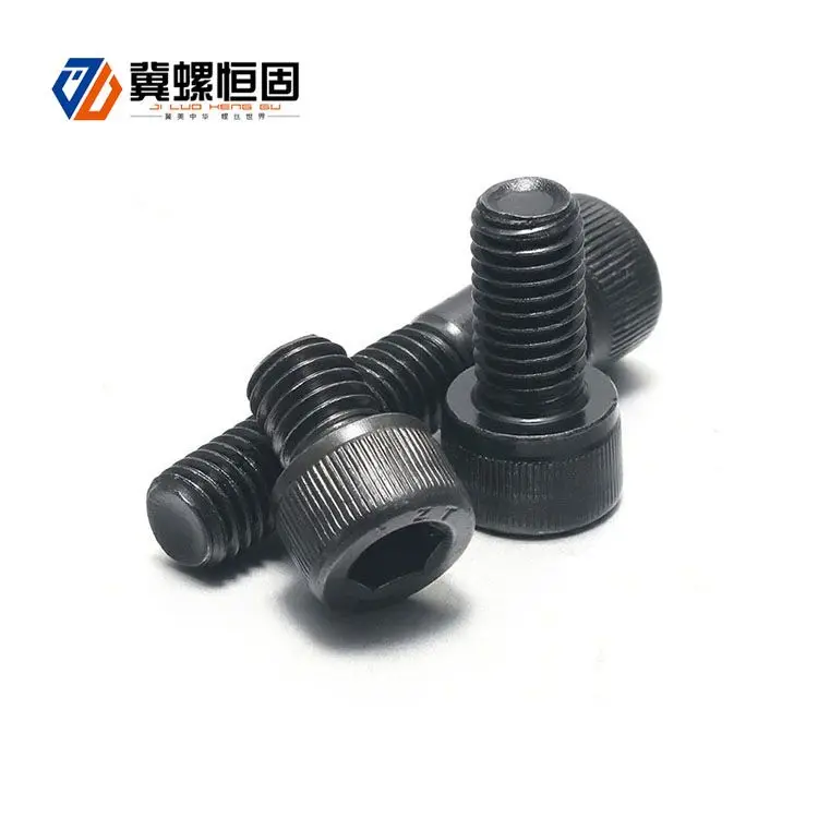 Black 10.9 Allen bolts din912 fastener supplier