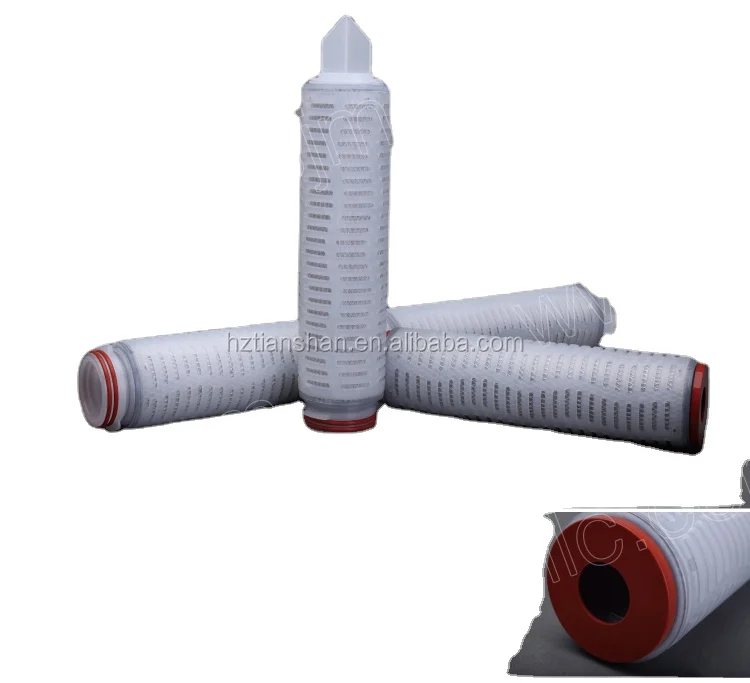 3um 20' Activated Carbon Fiber Filter for Purification of Process Water and Solutions in Food and Beverage Industry