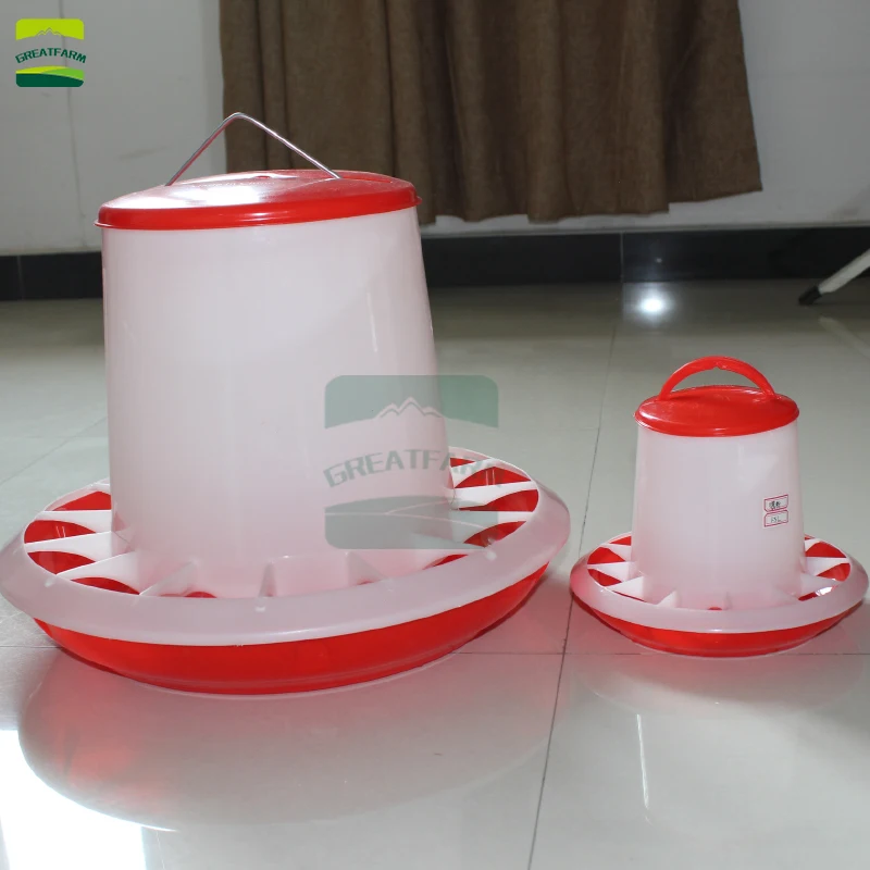 GREAT FARM CHICKEN FARMING Feeder for Broiler and Drinker Chicken Poultry 1.5kg-12kg